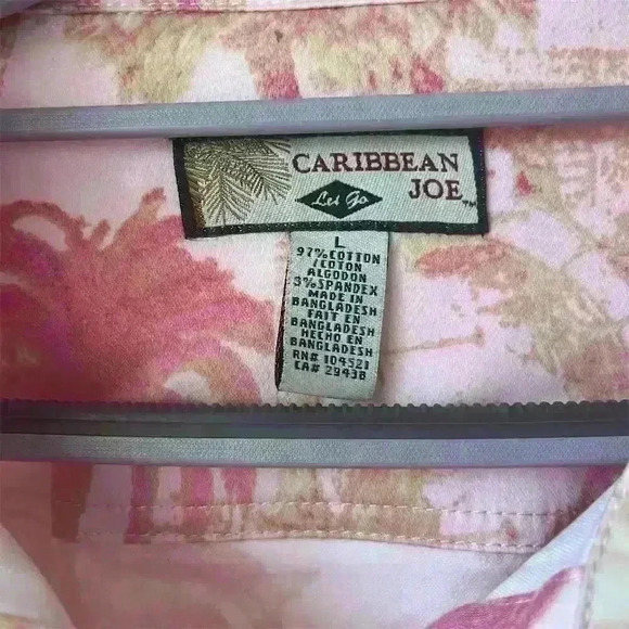 Caribbean Joe Women's Floral Jacket L Multicolor Button Casual Spring - Picture 2 of 9